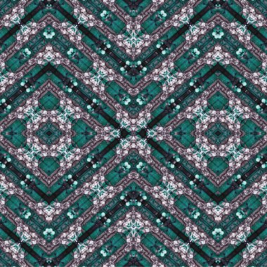 Kusursuz kaotik şablon. Soyut sanat geçmişi. Kusursuz bir doku. Modern arka plan. Mandala