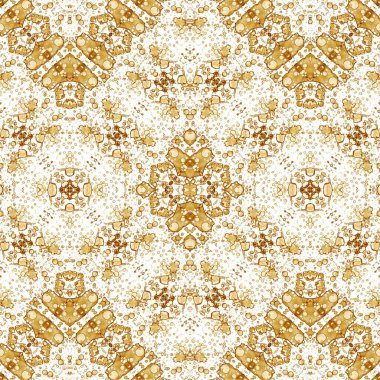 Kusursuz kaotik şablon. Soyut sanat geçmişi. Kusursuz bir doku. Modern arka plan. Mandala