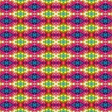 Kusursuz kaotik şablon. Soyut sanat geçmişi. Kusursuz bir doku. Modern arka plan. Mandala