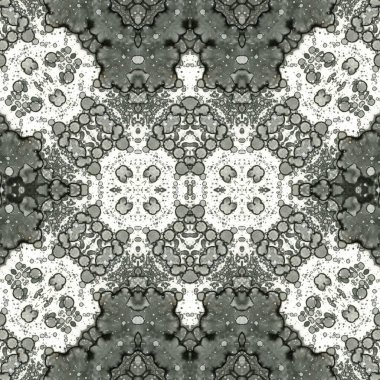 Kusursuz etnik düzen. Soyut retro arka plan. Kusursuz bir doku. Simetrik arkaplan. Sanat dokusu