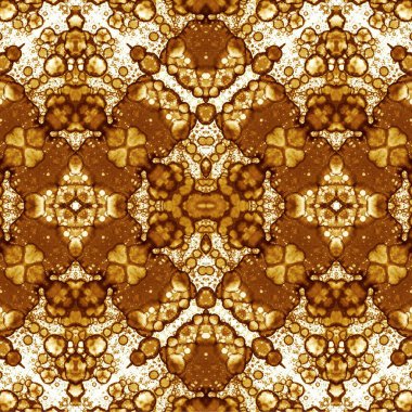 Kusursuz kaotik şablon. Soyut sanat geçmişi. Kusursuz bir doku. Modern arka plan. Mandala