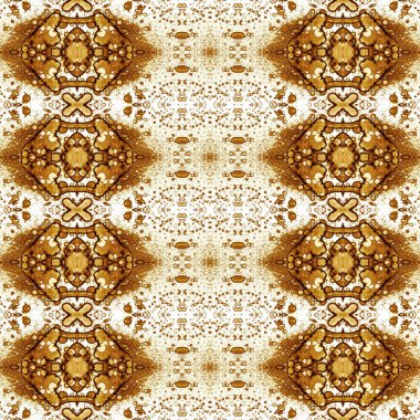 Kusursuz kaotik şablon. Soyut sanat geçmişi. Kusursuz bir doku. Modern arka plan. Mandala