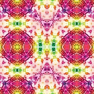 Kusursuz kaotik şablon. Soyut moda arka planı. Kusursuz bir doku. Modern arka plan. Kaleydoskopik