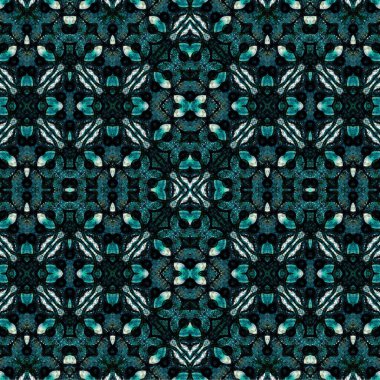 Kusursuz kaotik şablon. Soyut sanat geçmişi. Kusursuz bir doku. Modern arka plan. Mandala