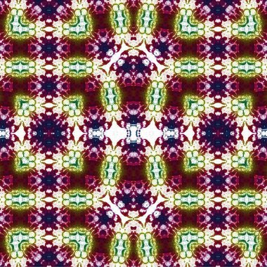 Kusursuz kaotik şablon. Soyut sanat geçmişi. Kusursuz bir doku. Modern arka plan. Mandala