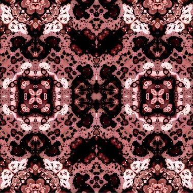 Kusursuz kaotik şablon. Soyut moda arka planı. Kusursuz bir doku. Modern arka plan. Kaleydoskopik