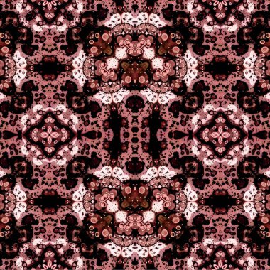 Kusursuz kaotik şablon. Soyut moda arka planı. Kusursuz bir doku. Modern arka plan. Kaleydoskopik