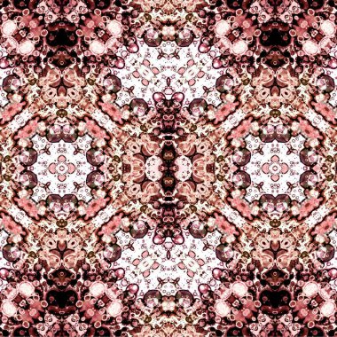 Kusursuz kaotik şablon. Soyut sanat geçmişi. Kusursuz bir doku. Modern arka plan. Mandala