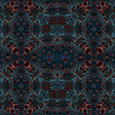 Kusursuz kaotik şablon. Soyut moda arka planı. Kusursuz bir doku. Modern arka plan. Kaleydoskopik