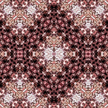 Kusursuz kaotik şablon. Soyut sanat geçmişi. Kusursuz bir doku. Modern arka plan. Mandala