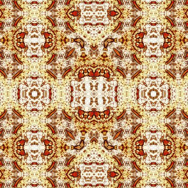 Kusursuz kaotik şablon. Soyut sanat geçmişi. Kusursuz bir doku. Modern arka plan. Mandala