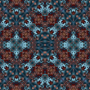 Kusursuz kaotik şablon. Soyut moda arka planı. Kusursuz bir doku. Modern arka plan. Kaleydoskopik