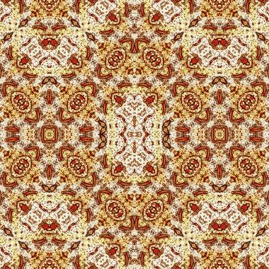 Kusursuz kaotik şablon. Soyut sanat geçmişi. Kusursuz bir doku. Modern arka plan. Mandala