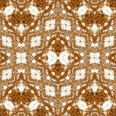 Kusursuz kaotik şablon. Soyut sanat geçmişi. Kusursuz bir doku. Modern arka plan. Mandala