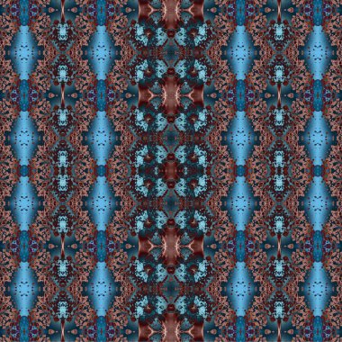 Kusursuz kaotik şablon. Soyut sanat geçmişi. Kusursuz bir doku. Modern arka plan. Mandala