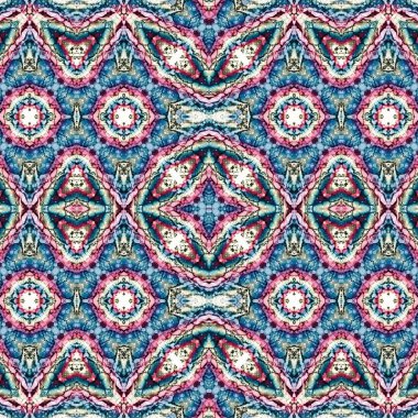 Kusursuz kaotik şablon. Soyut sanat geçmişi. Kusursuz bir doku. Modern arka plan. Mandala