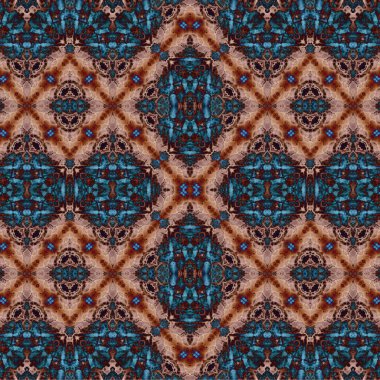 Kusursuz kaotik şablon. Soyut moda arka planı. Kusursuz bir doku. Modern arka plan. Kaleydoskopik