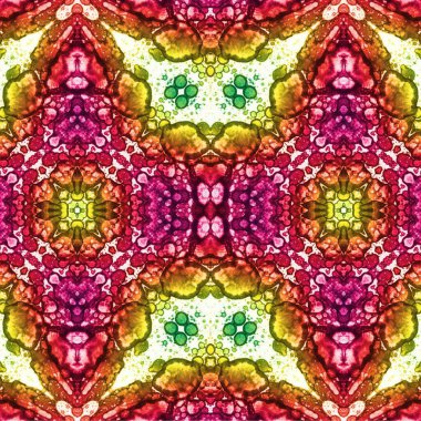 Kusursuz kaotik şablon. Soyut moda arka planı. Kusursuz bir doku. Modern arka plan. Kaleydoskopik