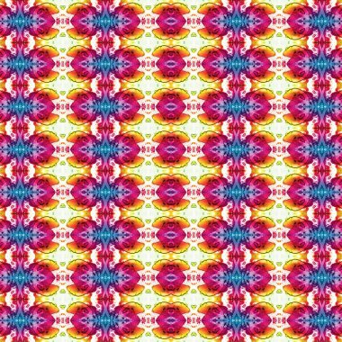 Kusursuz kaotik şablon. Soyut sanat geçmişi. Kusursuz bir doku. Modern arka plan. Mandala