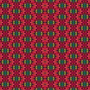 Kusursuz kaotik şablon. Soyut sanat geçmişi. Kusursuz bir doku. Modern arka plan. Mandala