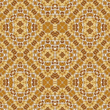 Kusursuz etnik düzen. Soyut retro arka plan. Kusursuz bir doku. Simetrik arkaplan. Sanat dokusu