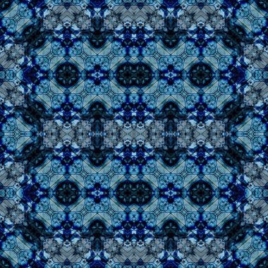 Kusursuz etnik düzen. Soyut retro arka plan. Kusursuz bir doku. Simetrik arkaplan. Sanat dokusu