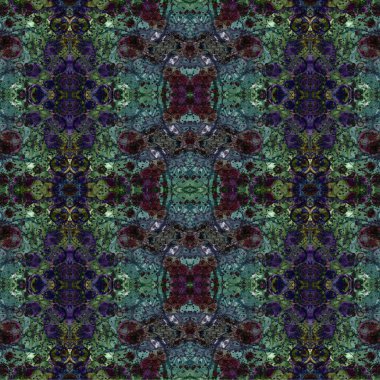 Kusursuz kaotik şablon. Soyut sanat geçmişi. Kusursuz bir doku. Modern arka plan. Mandala