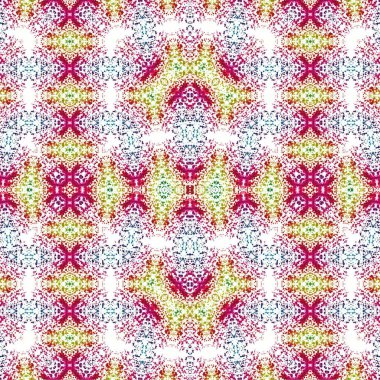 Kusursuz kaotik şablon. Soyut sanat geçmişi. Kusursuz bir doku. Modern arka plan. Mandala