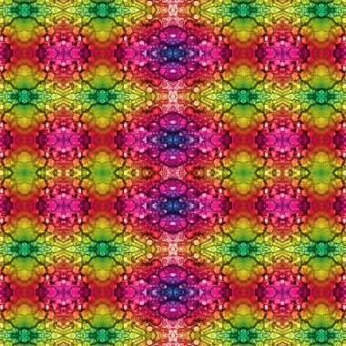 Kusursuz kaotik şablon. Soyut sanat geçmişi. Kusursuz bir doku. Modern arka plan. Mandala