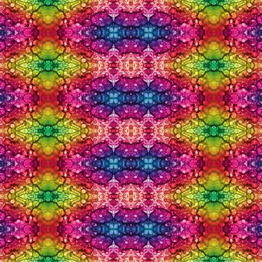 Kusursuz kaotik şablon. Soyut sanat geçmişi. Kusursuz bir doku. Modern arka plan. Mandala