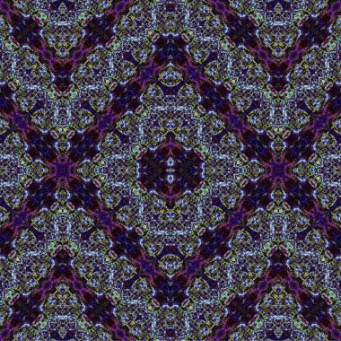 Kusursuz kaotik şablon. Soyut sanat geçmişi. Kusursuz bir doku. Modern arka plan. Mandala