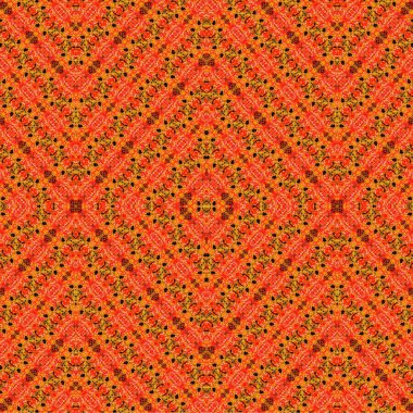 Kusursuz kaotik şablon. Soyut sanat geçmişi. Kusursuz bir doku. Modern arka plan. Mandala