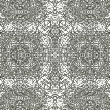 Kusursuz kaotik şablon. Soyut sanat geçmişi. Kusursuz bir doku. Modern arka plan. Mandala