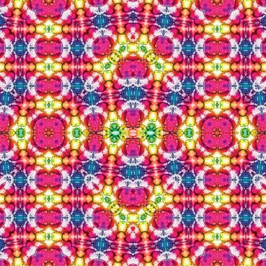 Kusursuz kaotik şablon. Soyut sanat geçmişi. Kusursuz bir doku. Modern arka plan. Mandala