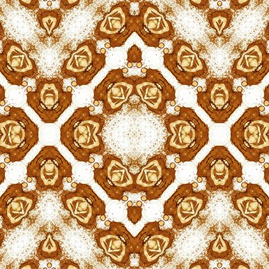 Kusursuz kaotik şablon. Soyut sanat geçmişi. Kusursuz bir doku. Modern arka plan. Mandala