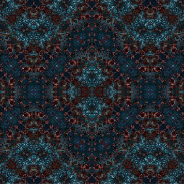 Kusursuz kaotik şablon. Soyut moda arka planı. Kusursuz bir doku. Modern arka plan. Kaleydoskopik