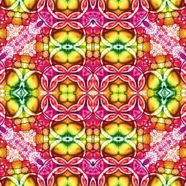 Kusursuz etnik düzen. Soyut retro arka plan. Kusursuz bir doku. Simetrik arkaplan. Sanat dokusu