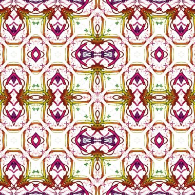 Kusursuz kaotik şablon. Soyut moda arka planı. Kusursuz bir doku. Modern arka plan. Kaleydoskopik