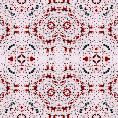 Kusursuz kaotik şablon. Soyut moda arka planı. Kusursuz bir doku. Modern arka plan. Kaleydoskopik