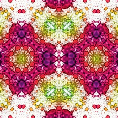 Kusursuz kaotik şablon. Soyut moda arka planı. Kusursuz bir doku. Modern arka plan. Kaleydoskopik