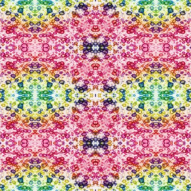 Kusursuz kaotik şablon. Soyut sanat geçmişi. Kusursuz bir doku. Modern arka plan. Mandala