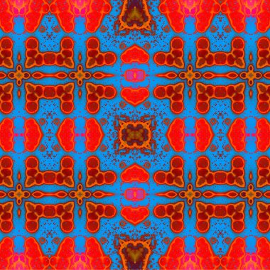 Kusursuz kaotik şablon. Soyut moda arka planı. Kusursuz bir doku. Modern arka plan. Kaleydoskopik