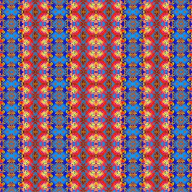 Kusursuz kaotik şablon. Soyut sanat geçmişi. Kusursuz bir doku. Modern arka plan. Mandala