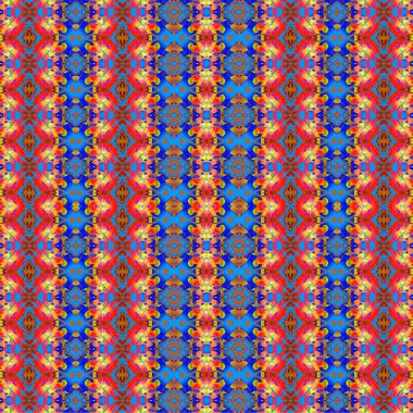 Kusursuz kaotik şablon. Soyut sanat geçmişi. Kusursuz bir doku. Modern arka plan. Mandala