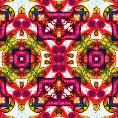 Kusursuz kaotik şablon. Soyut moda arka planı. Kusursuz bir doku. Modern arka plan. Kaleydoskopik