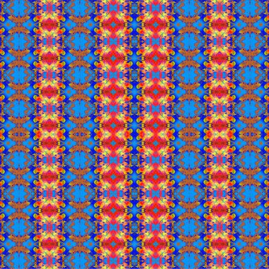 Kusursuz kaotik şablon. Soyut sanat geçmişi. Kusursuz bir doku. Modern arka plan. Mandala