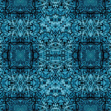 Seamless ethnic pattern. Abstract retro background. Seamless texture. Symmetrical background. Art texture