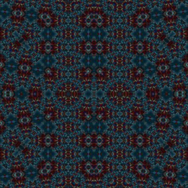 Kusursuz etnik düzen. Soyut retro arka plan. Kusursuz bir doku. Simetrik arkaplan. Sanat dokusu