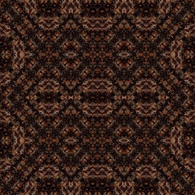 Kusursuz etnik düzen. Soyut retro arka plan. Kusursuz bir doku. Simetrik arkaplan. Sanat dokusu