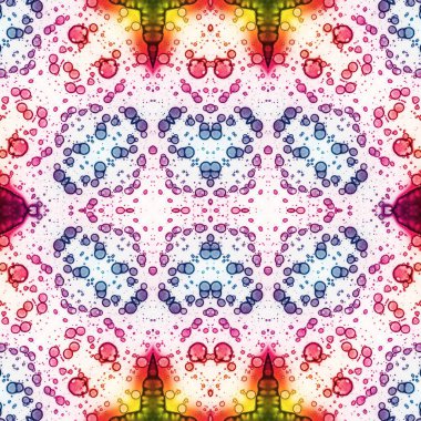 Kusursuz etnik düzen. Soyut retro arka plan. Kusursuz bir doku. Simetrik arkaplan. Sanat dokusu